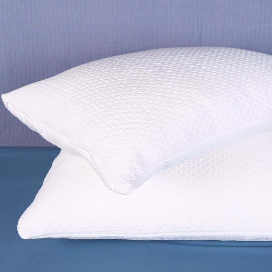 غطاء وسادة سرير رايون مضاد للبكتيريا مصنوع من الخيزران